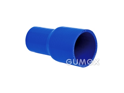 Silikónová priama redukovaná spojka RADIASIL N, 13-16mm, dĺžka 100mm, 8,4bar, silikón, -50°C/+175°C, modrá